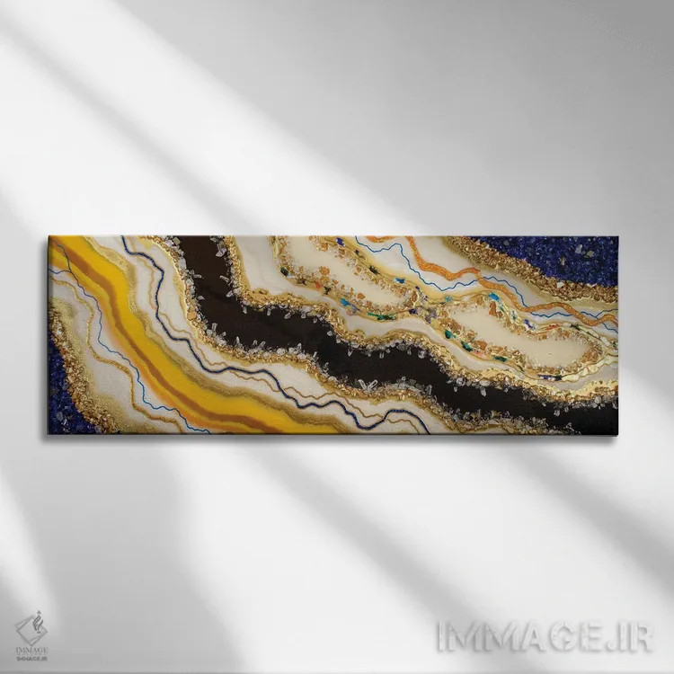 تابلو رم (ایتالیا) اثر گوگا استودیو (استودیوی هنری) - نمای روبهرو روی دیوار