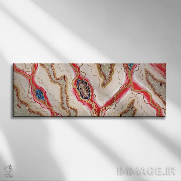 تابلو آن غروب اثر گوگا استودیو (استودیوی هنری) - نمای روبهرو روی دیوار