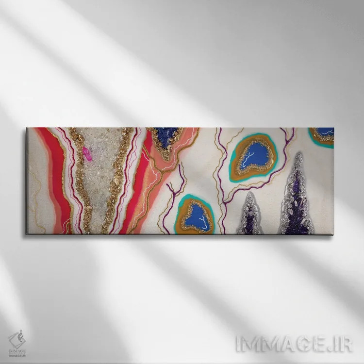 تابلو حقهٔ جادویی (شعبدهبازی) اثر گوگا استودیو (استودیوی هنری) - نمای روبهرو روی دیوار