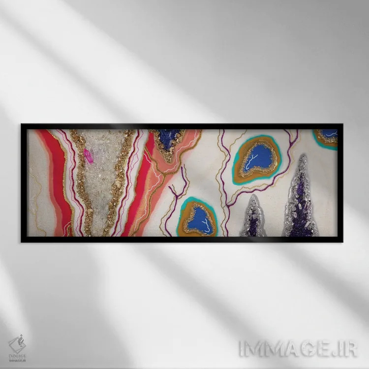 تابلو حقهٔ جادویی (شعبدهبازی) اثر گوگا استودیو (استودیوی هنری) - نمای قابدار مشکی