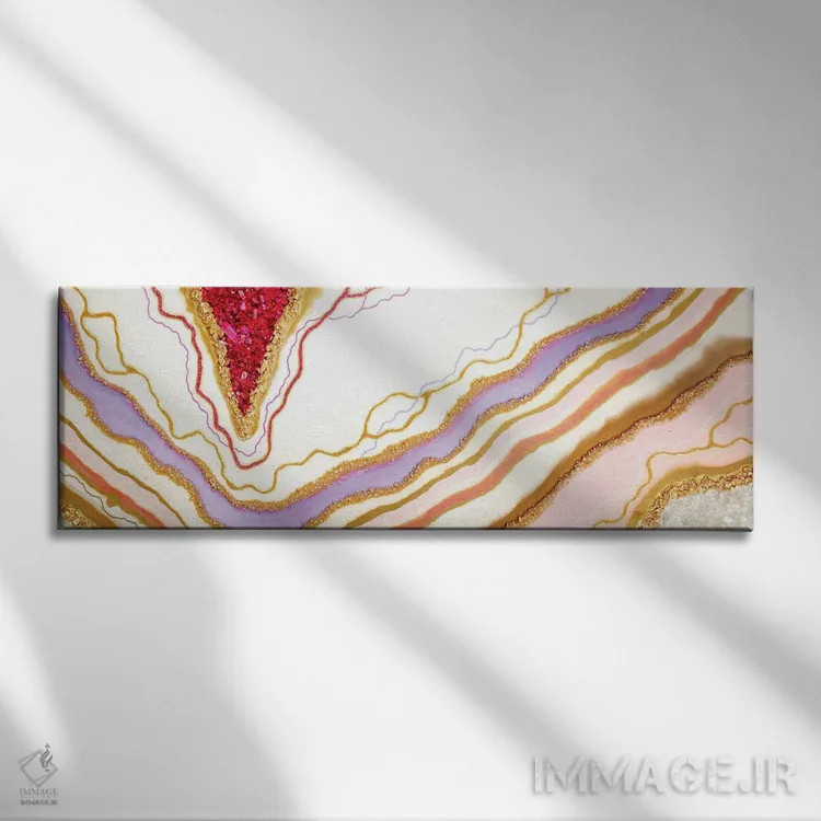 تابلو معبد آرزو اثر گوگا استودیو (استودیوی هنری) - نمای روبهرو روی دیوار