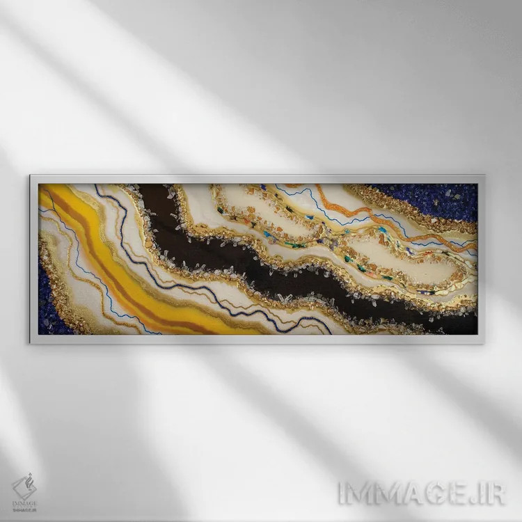 تابلو رم (ایتالیا) اثر گوگا استودیو (استودیوی هنری) - نمای قابدار سفید