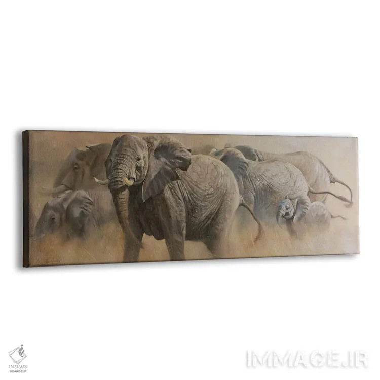 تابلو مادرسالار اثر گرانت هکینگ - نمای پرسپکتیو محصول