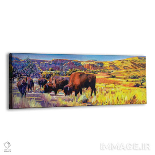 تابلو گله در گرگومیش اثر گرگ هایل - نمای پرسپکتیو محصول