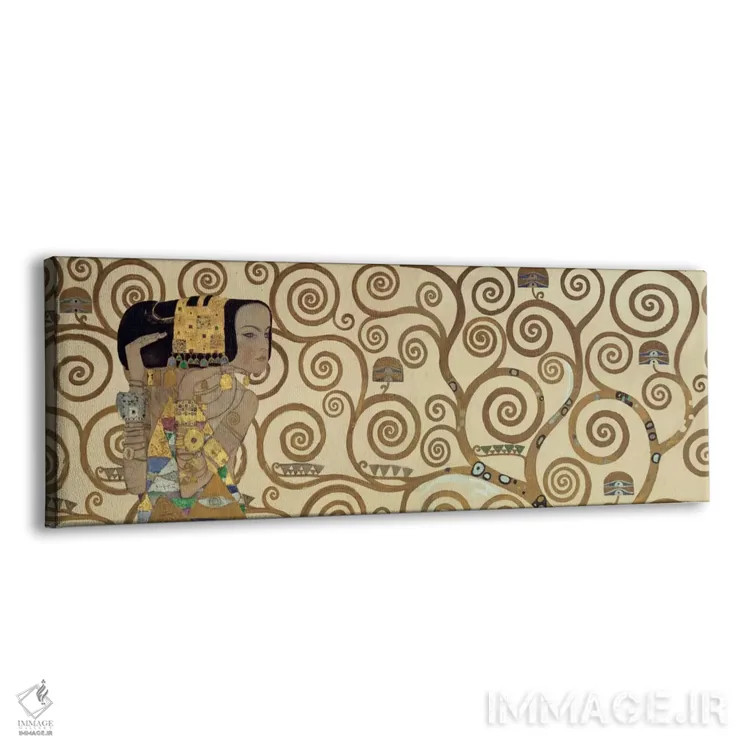 تابلو انتظار، افقی اثر گوستاو کلیمت - نمای پرسپکتیو محصول