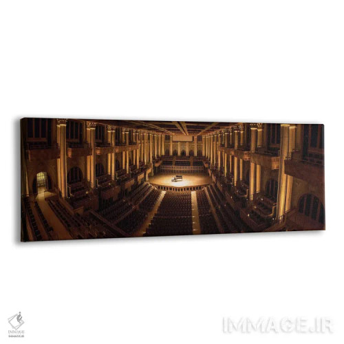 تابلو پانورامای سالن اپرا اثر گلاوکو منهالی - نمای پرسپکتیو محصول