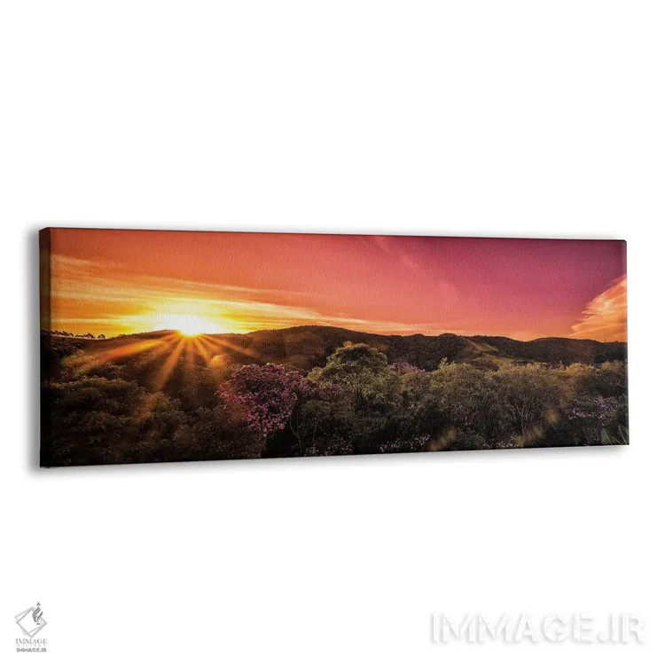 تابلو جنگل گرمسیری شماره ۴ اثر گلاوکو منهالی - نمای پرسپکتیو محصول