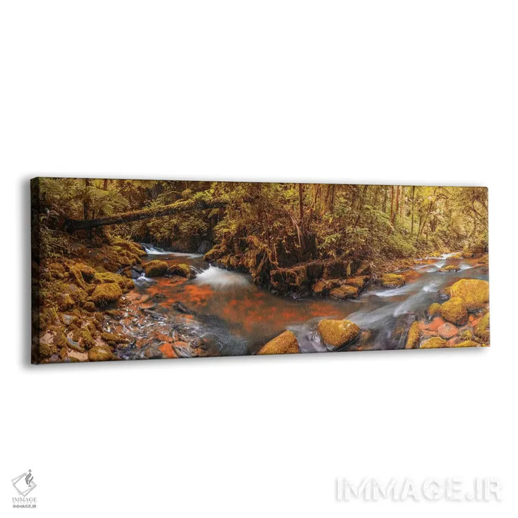 تابلو پانورامای جنگل II اثر گلاوکو منهالی - نمای پرسپکتیو محصول