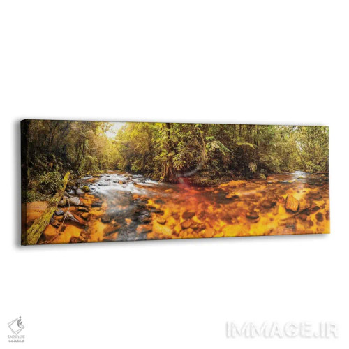 تابلو پانورامای جنگل III اثر گلاوکو منهالی - نمای پرسپکتیو محصول