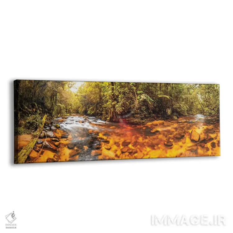 تابلو پانورامای جنگل III اثر گلاوکو منهالی - نمای پرسپکتیو محصول