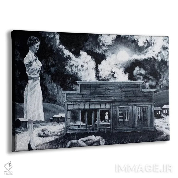 تابلو اشتیاق اثر الک هاکسلی - نمای پرسپکتیو محصول