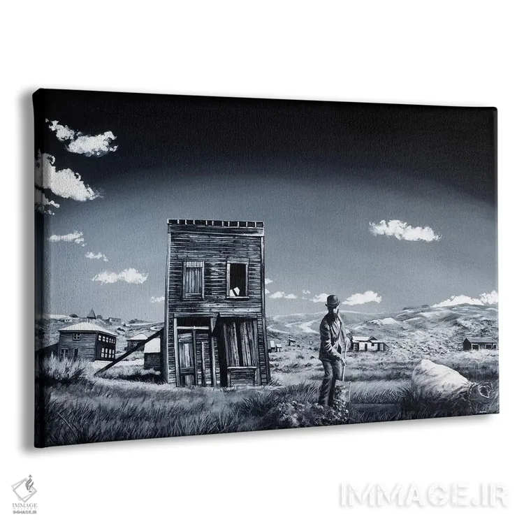 تابلو خارون (قمر پلوتو یا موجود اسطورهای) اثر الک هاکسلی - نمای پرسپکتیو محصول