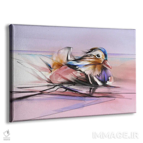 تابلو اردک وحشی اثر الکسیس مارکو - نمای پرسپکتیو محصول