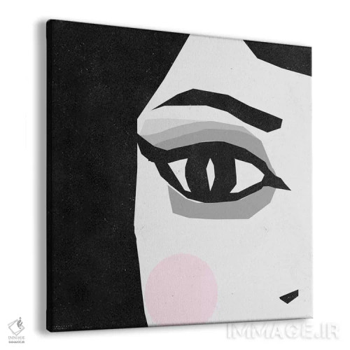 تابلو چشم زن اثر آرت میرانو - نمای پرسپکتیو محصول