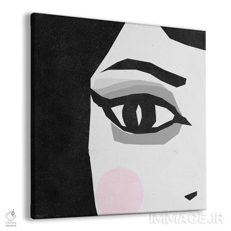 تابلو چشم زن اثر آرت میرانو - نمای پرسپکتیو محصول