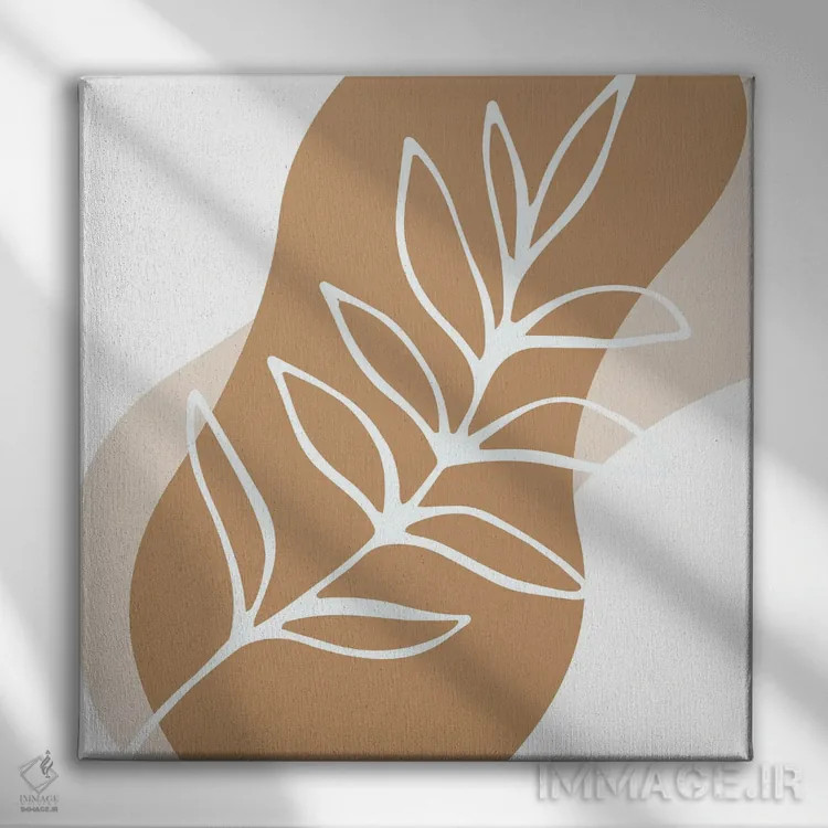 تابلو مینیمالیسم سبک بوهو ۲۰۳۹ اثر آرت میرانو - نمای روبهرو روی دیوار