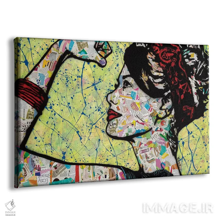 تابلو قویتر اثر امی اسمیت - نمای پرسپکتیو محصول