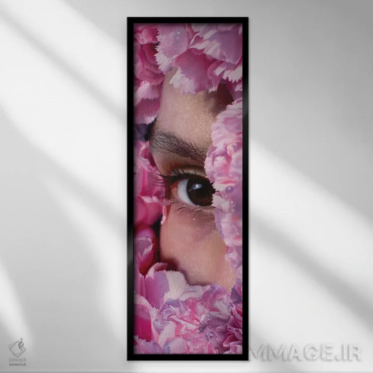 تابلو خود را دوباره شکل بده اثر دیوید شپرد (نقاش حیات وحش بریتانیایی) - نمای قابدار مشکی