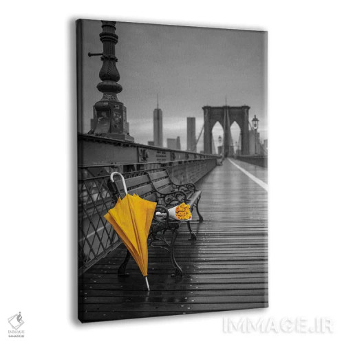 تابلو نیویورک پانزدهم اثر آصاف فرانک - نمای پرسپکتیو محصول