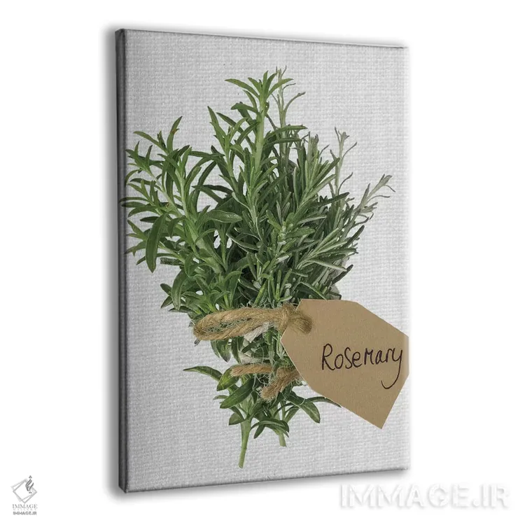 تابلو رزماری اثر آصاف فرانک - نمای پرسپکتیو محصول