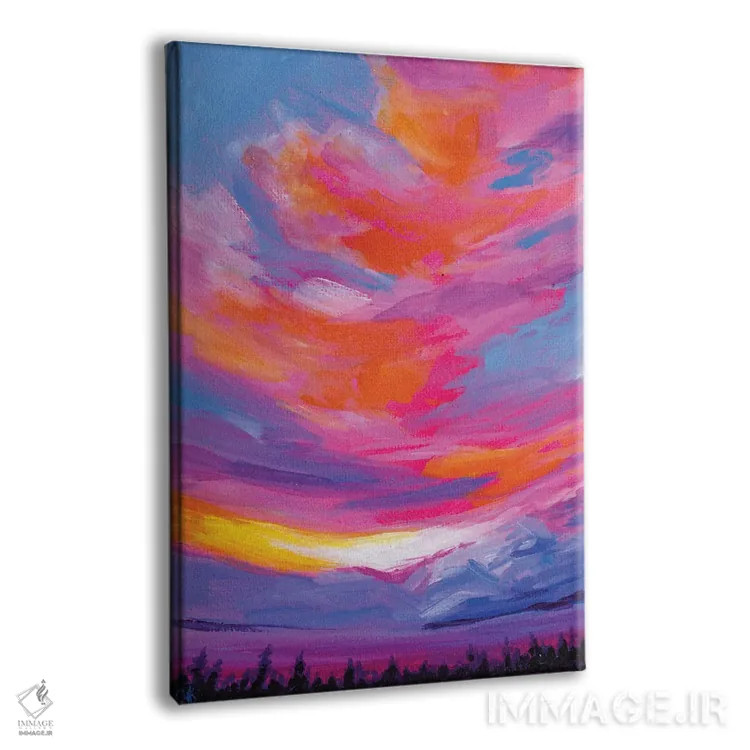 تابلو غروب نوامبر اول اثر آندریا فِیرفرویس - نمای پرسپکتیو محصول