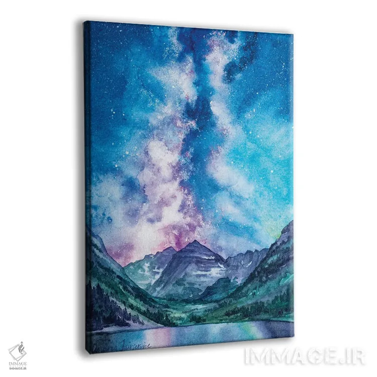 تابلو کهکشان راه شیری بر فراز مارون بلز اثر آندریا فِیرفرویس - نمای پرسپکتیو محصول