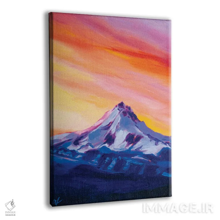 تابلو مطالعهٔ کوه اول اثر آندریا فِیرفرویس - نمای پرسپکتیو محصول