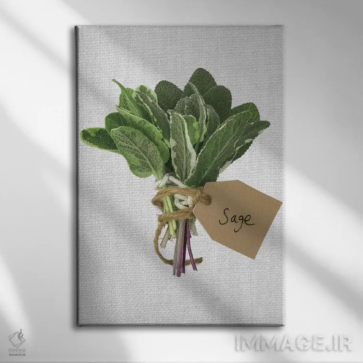 تابلو مریمگلی اثر آصاف فرانک - نمای روبهرو روی دیوار