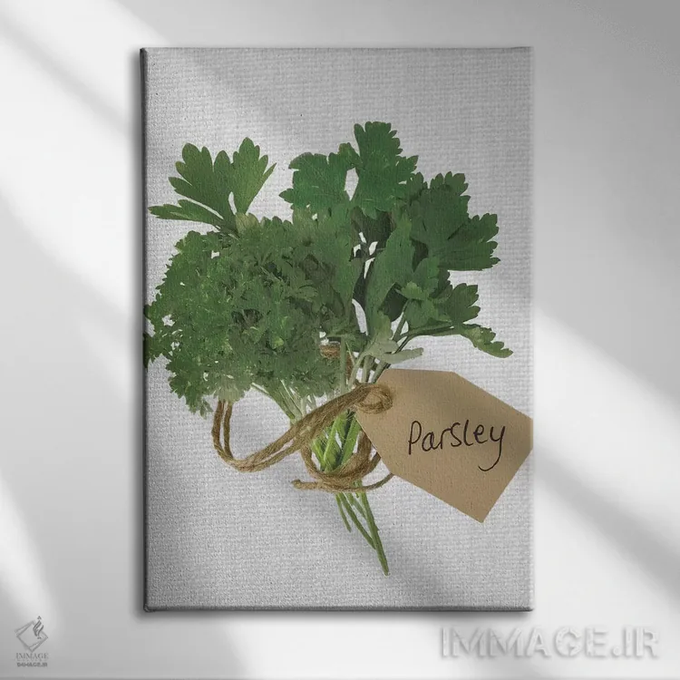 تابلو جعفری اثر آصاف فرانک - نمای روبهرو روی دیوار