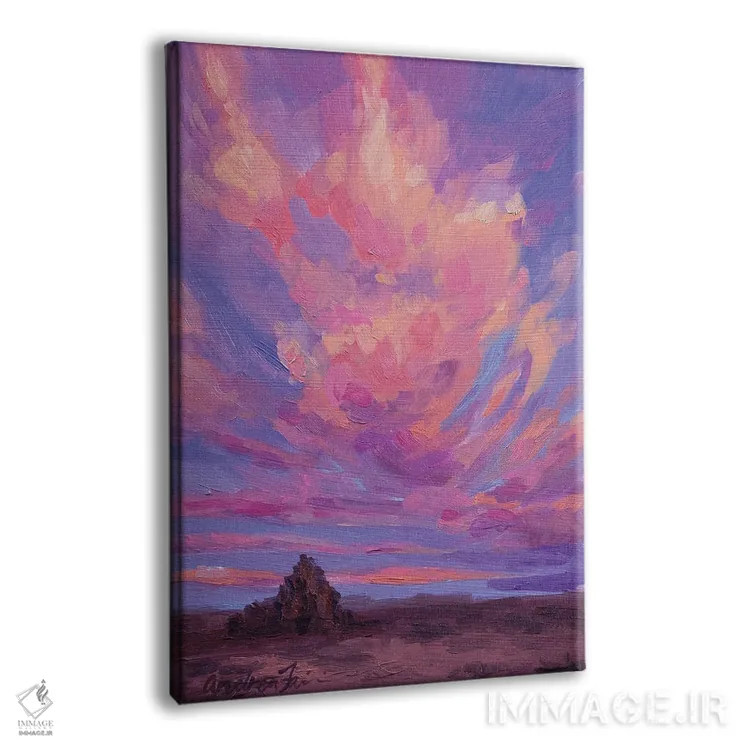 تابلو تشکیل شیشه رنگی (ویترای) اثر آندریا فِیرفرویس - نمای پرسپکتیو محصول