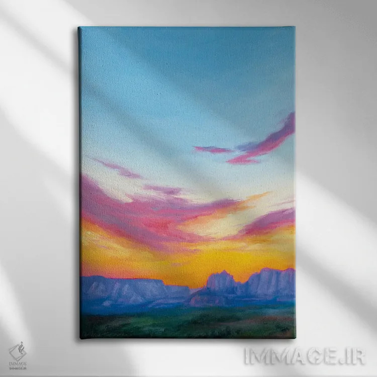 تابلو آرزومندی اثر آندریا فِیرفرویس - نمای روبهرو روی دیوار