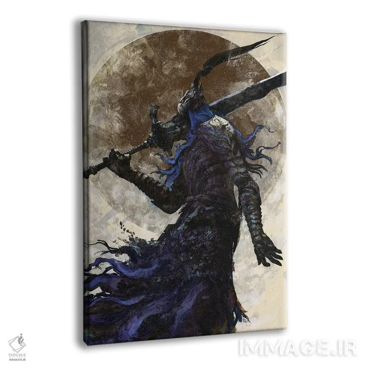 تابلو شوالیه اعماق اثر اناتو فینستارک - نمای پرسپکتیو محصول