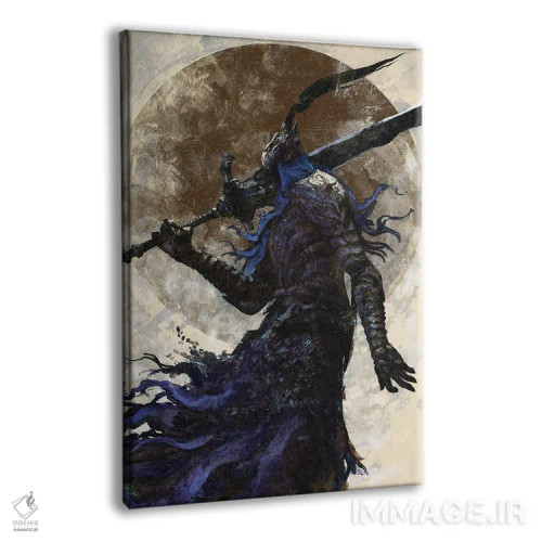 تابلو شوالیه اعماق اثر اناتو فینستارک - نمای پرسپکتیو محصول