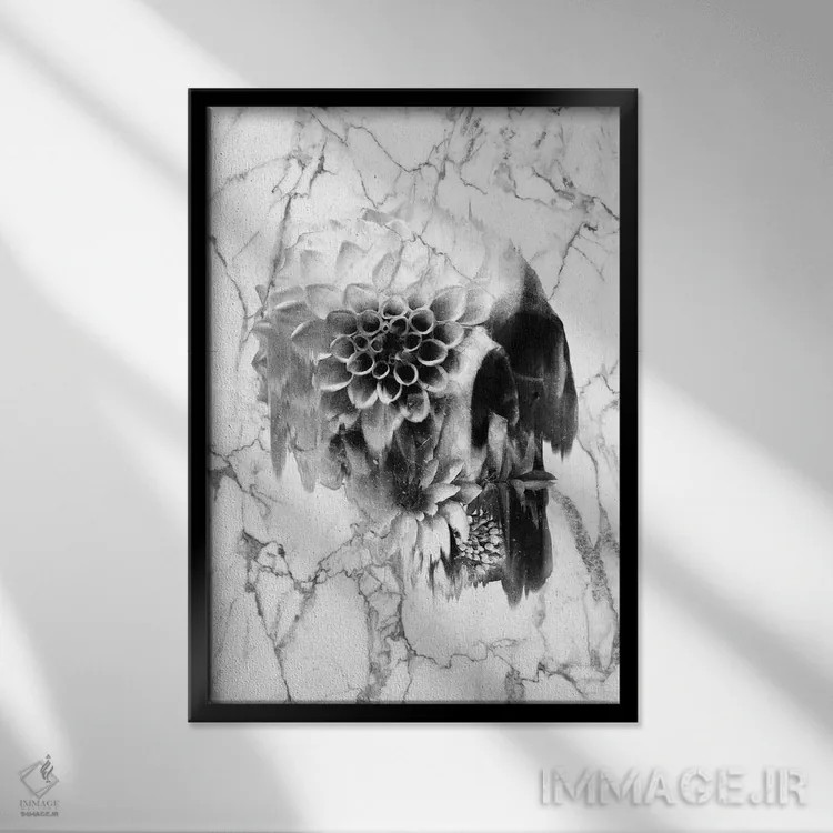 تابلو فساد (یا پوسیدگی) اثر علی گولچ - نمای قابدار مشکی
