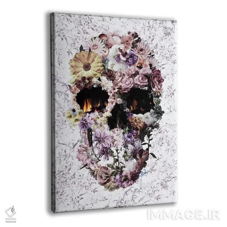 تابلو جمجمه تپهای اثر علی گولچ - نمای پرسپکتیو محصول