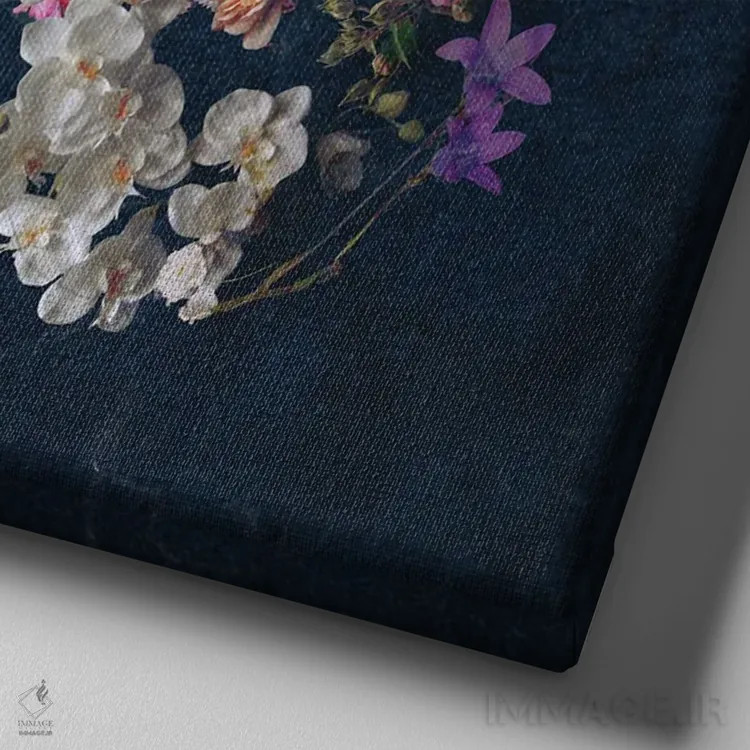 تابلو بازیابی اثر علی گولچ - نمای نزدیک بافت بوم