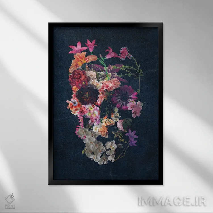 تابلو بازیابی اثر علی گولچ - نمای قابدار مشکی