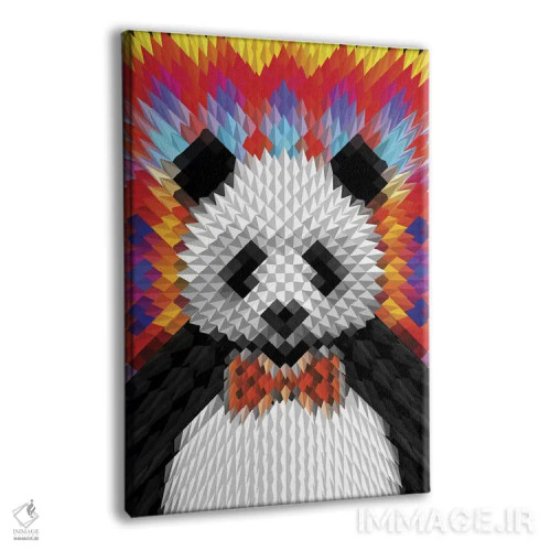 تابلو پاندا اثر علی گولچ - نمای پرسپکتیو محصول