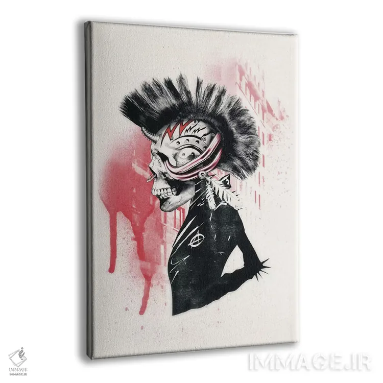 تابلو پانک اثر علی گولچ - نمای پرسپکتیو محصول