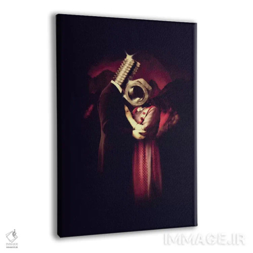 تابلو بیخیال عشق اثر علی گولچ - نمای پرسپکتیو محصول