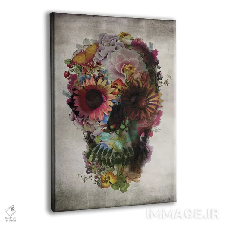 تابلو جمجمه شماره ۲ اثر علی گولچ - نمای پرسپکتیو محصول