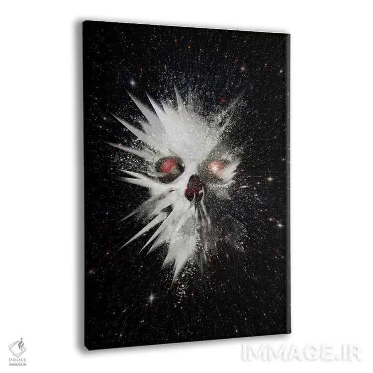 تابلو انفجار بزرگ اثر علی گولچ - نمای پرسپکتیو محصول