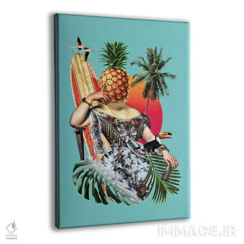 تابلو آرامش و ریلکس اثر علی گولچ - نمای پرسپکتیو محصول