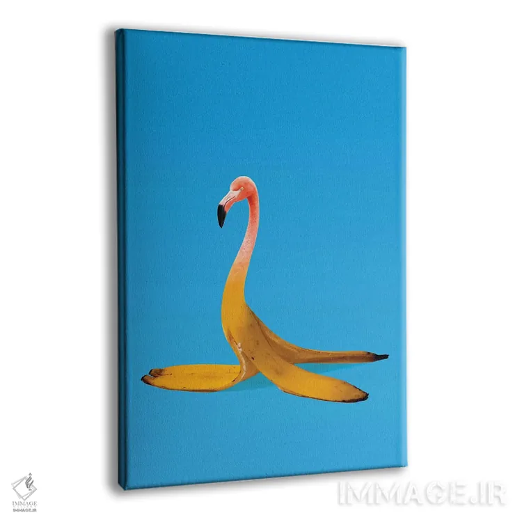 تابلو موز فلامینگو اثر علی گولچ - نمای پرسپکتیو محصول
