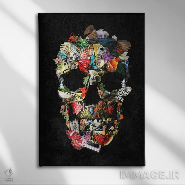 تابلو شکننده، عمودی (نسخه عمودی اثر شکننده) اثر علی گولچ - نمای روبهرو روی دیوار