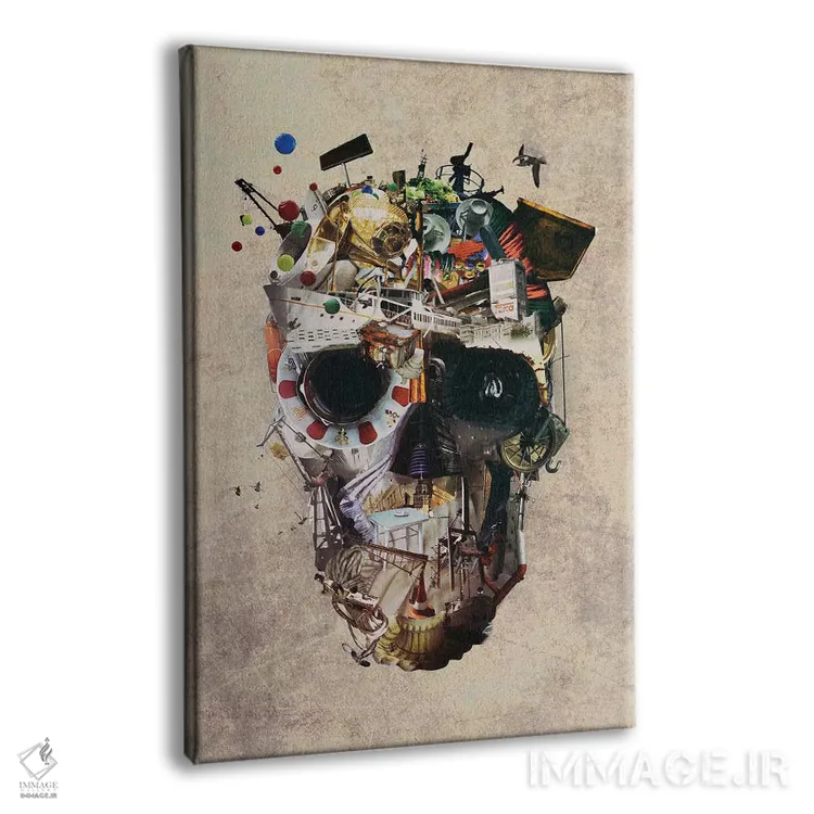 تابلو جمجمه استانبول II اثر علی گولچ - نمای پرسپکتیو محصول