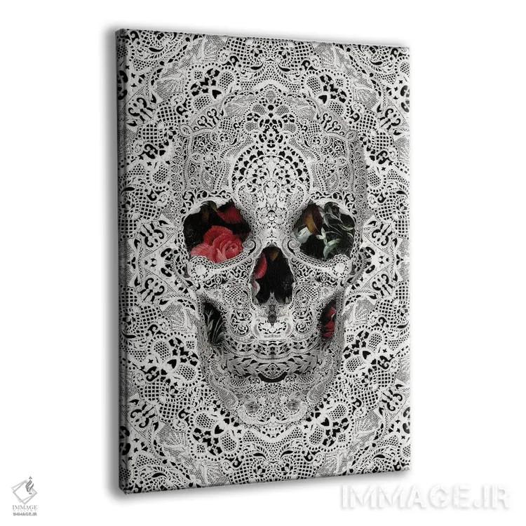 تابلو جمجمه توری II اثر علی گولچ - نمای پرسپکتیو محصول