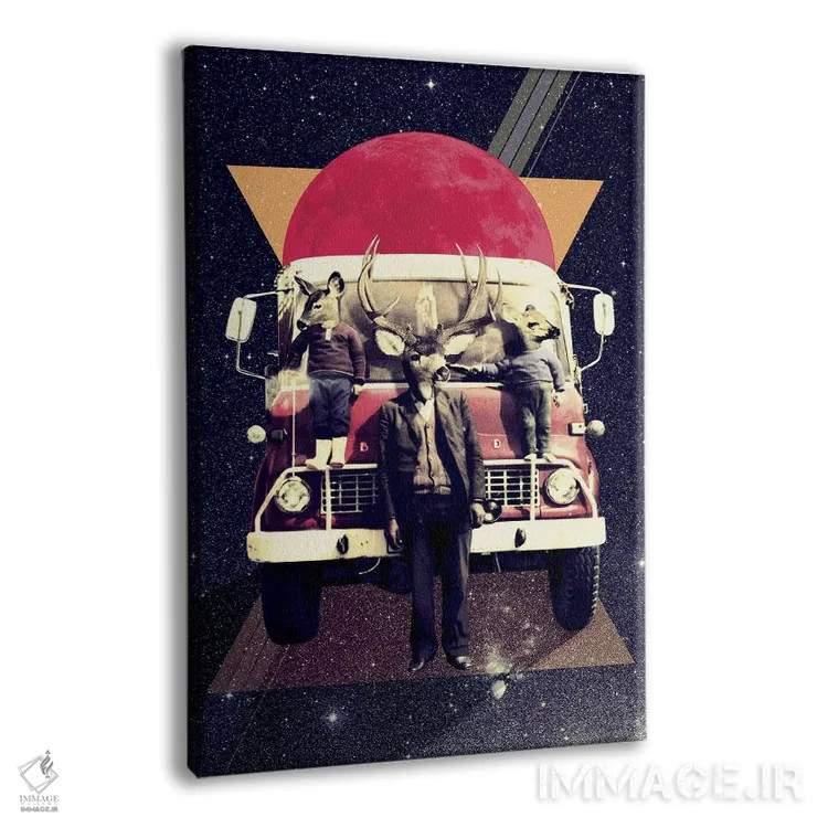 تابلو ال کامیون (کامیون؛ با املای اسپانیایی) اثر علی گولچ - نمای پرسپکتیو محصول