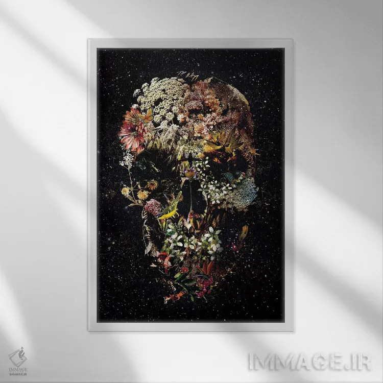 تابلو ازمیر (نام شهری در ترکیه) اثر علی گولچ - نمای قابدار سفید