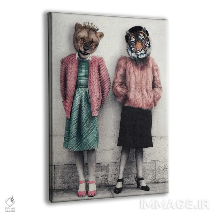 تابلو لین و تاش اثر آرک و گوستز (گروه هنری) - نمای پرسپکتیو محصول